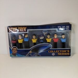Star Trek Pez Collector's Series Captain Kirk Spock Iconic Television Show Toy